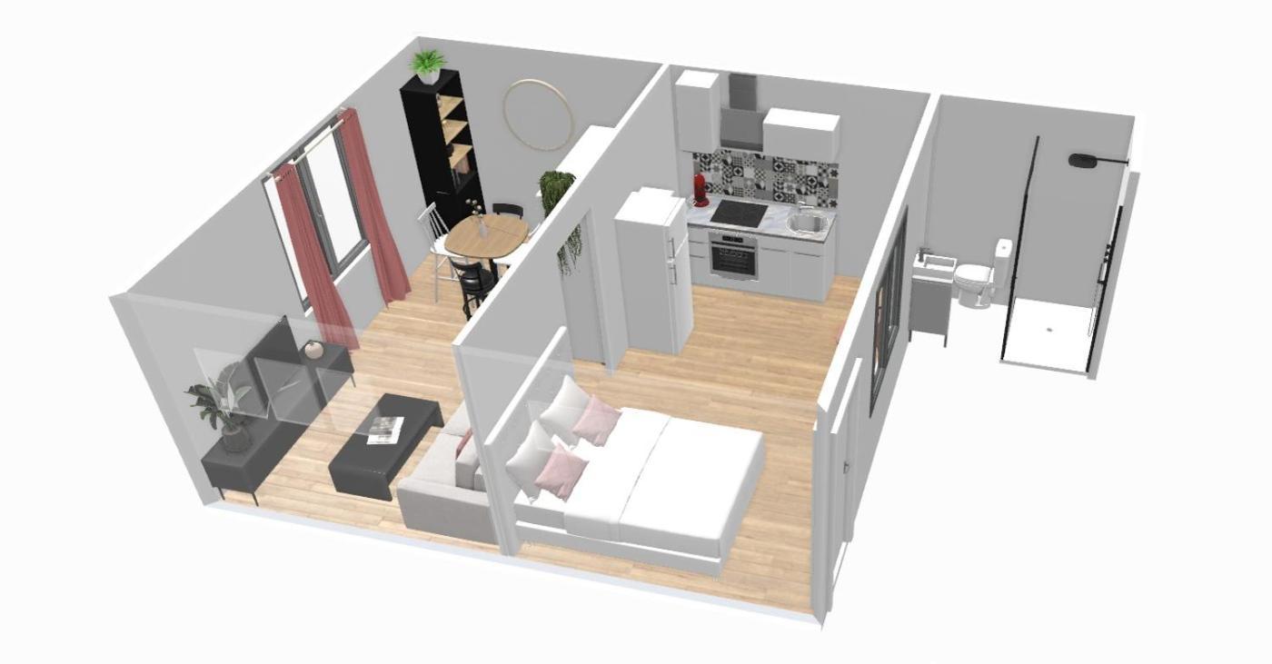 ריימס Appartement Cosy Proche Cathedrale מראה חיצוני תמונה